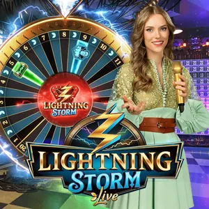 Lightning Storm wheel crackling beside its host